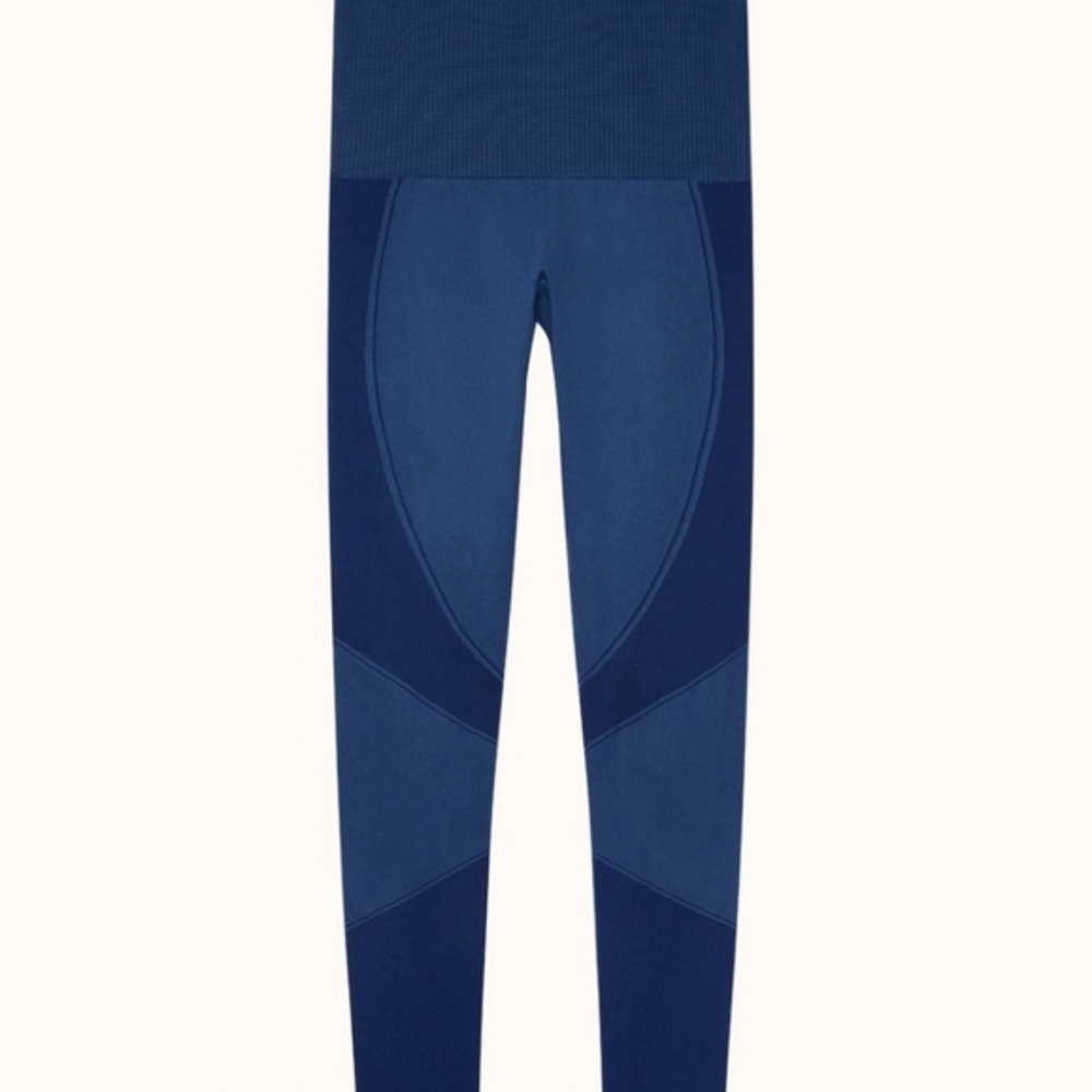 New ThirdLove Flex Legging Seamless Compression High Waist Stellar Blue Med - Picture 4 of 12